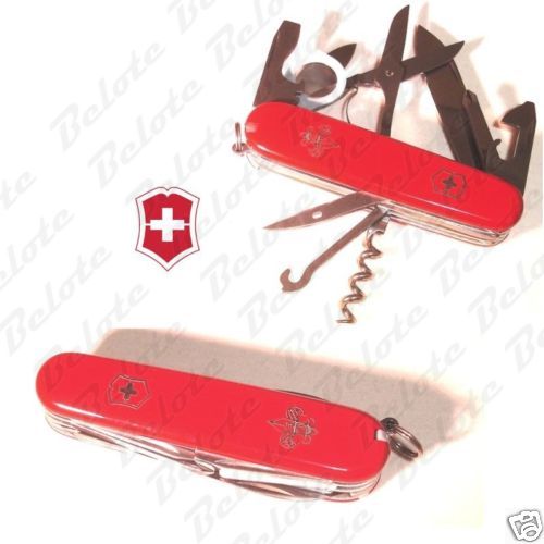 Victorinox Swiss Army Yeoman Boy Scout Knife Red 55781  