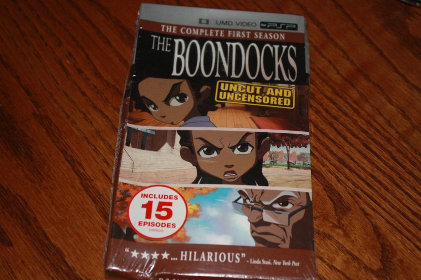 The Boondocks   Complete First Season (UMD, 2006, 3 Disc Set) PSP Free 