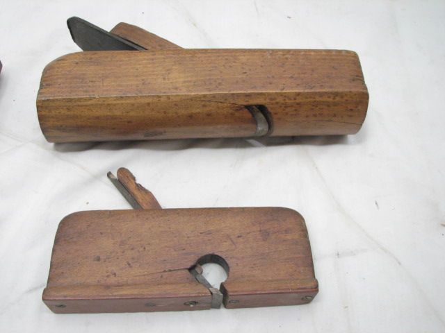 WOOD MOULDING PLANE TOOL LOT H RABBET COFFIN JAMES CUMINGS HARRISON 