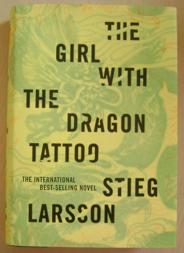 The Girl With The Dragon Tattoo   Stieg Larsson   HC/DJ 1st / 2nd 