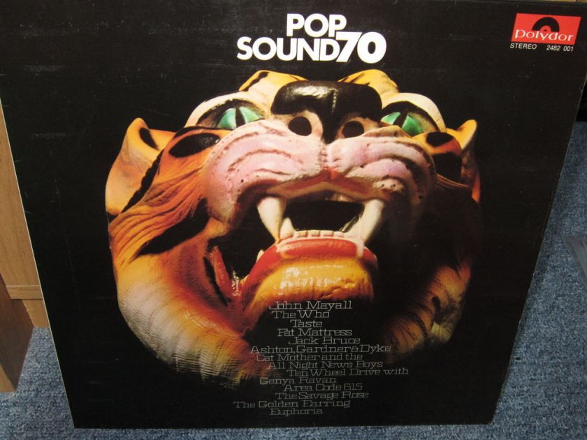 POP SOUND 70 (Red Wax Sampler PROG ROCK Polydor FOC)  