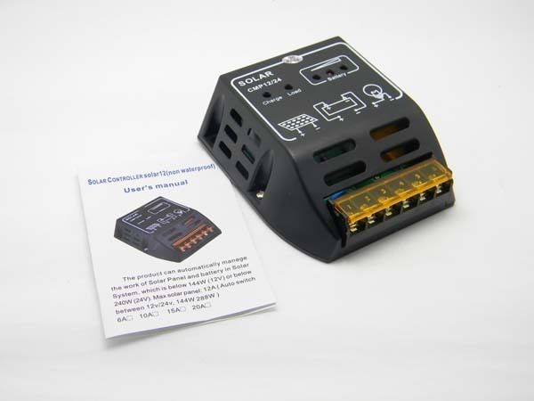   Charger Controller Regulator 15A 12V/24V, Safe Protection CE Certify