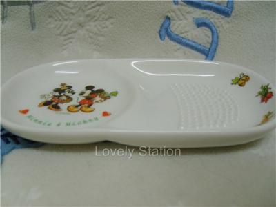 Disney Mickey Mouse & Minnie Mouse Sauce Pottery Dish  