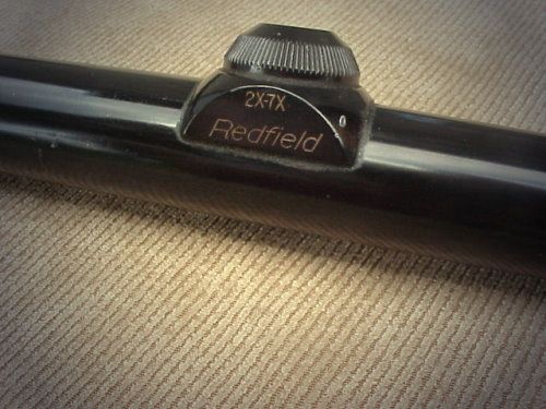 Vintage USA Redfield 2x 7x Compact Rifle Scope Denver Co NR  