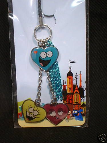 Fosters Home Imaginary Friends Hearts Cell Phone Charm  