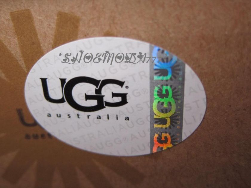 UGG Australia Sheldon Mens Slippers Shoes Leather Sheepskin US 8 9 10 
