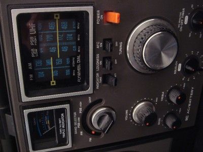 Panasonic / National RF 1170   Shortwave Radio / UHF, AM, FM, Police 