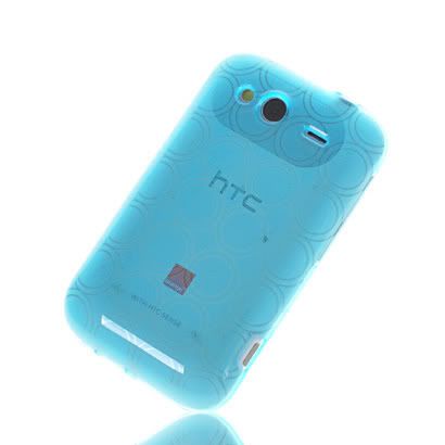 SOFT GEL TPU SILICONE CASE COVER + SCREEN FOR HTC WILDFIRE S 2 G13 