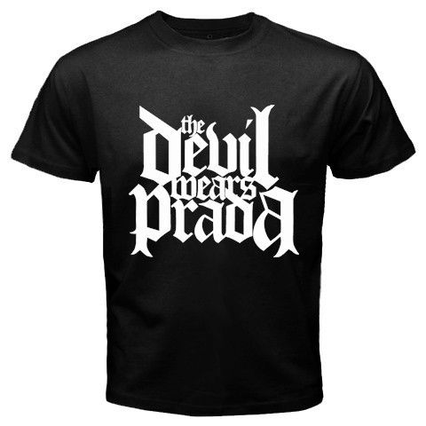 New The Devil Wears Prada Mens Black T shirt Size S   3XL  