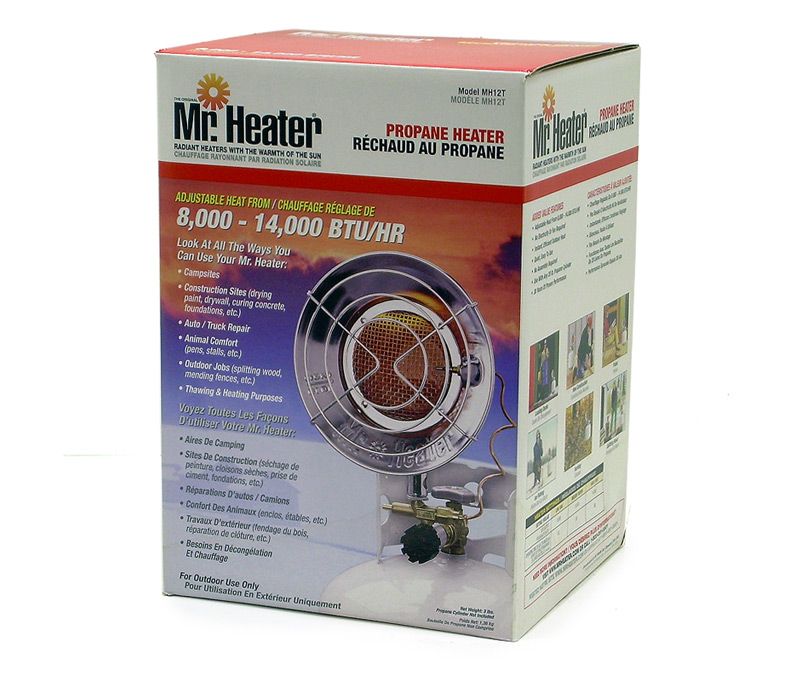 Mr. Heater Portable Propane Heater MH12T Outdoor use  