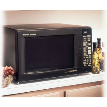 SHARP COUNTER TOP MICROWAVE OVEN BLACK MICRO WAVE 2011 074000606036 
